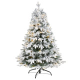 Lighted Artificial Christmas Tree