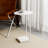 C Table Small End Table Set Of 2,Couch Tables That Slide Under,C Shaped Small Oval Side Table For Living Room,Bedroom,Small Spaces,White