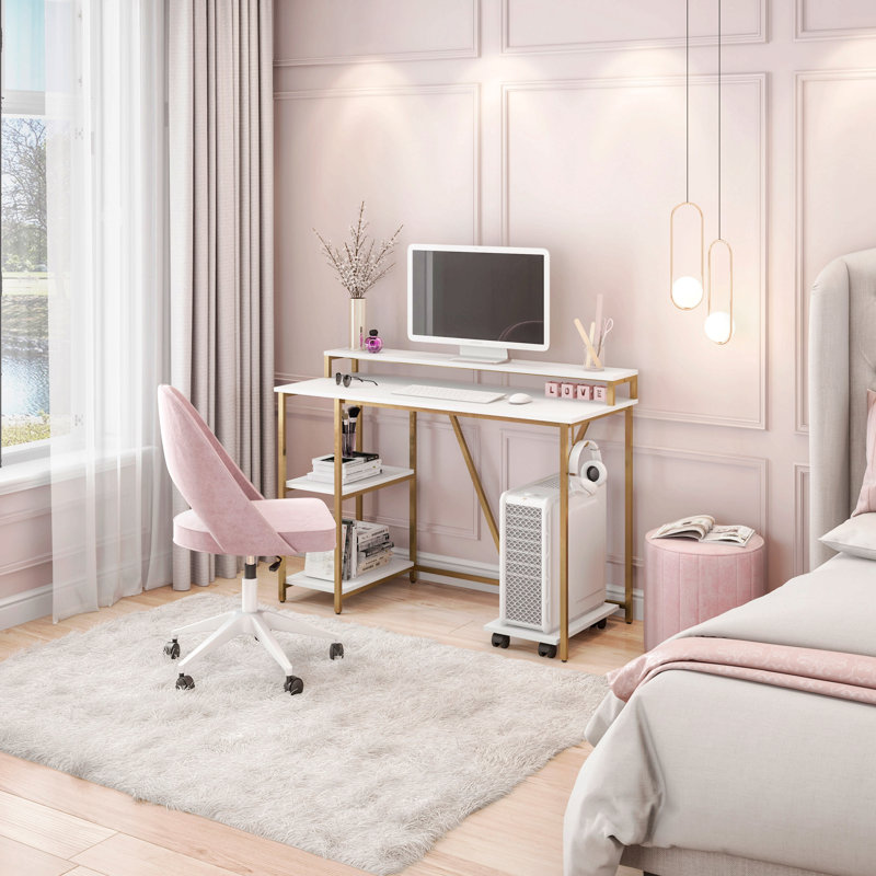 Bureau industriel pour salon, chambre à coucher