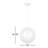 Meri 1-Light Dimmable Integrated LED Single Pendant-539930316-539930353-571464196