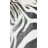 Tihomira Real Zebra Skin Accent Stool
