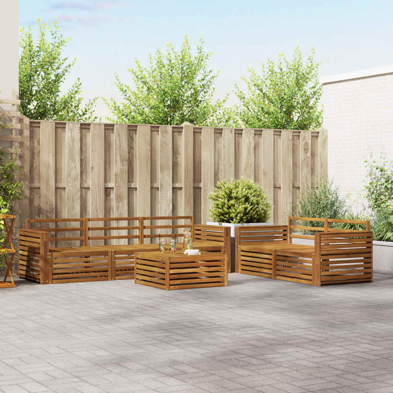 257.5cm Wide Patio Sectional Set