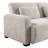 84.5" Convertible Sofa Bed, Upholstered Sleeper Sofa with Pillows for Living Room and Guest Room-120879465