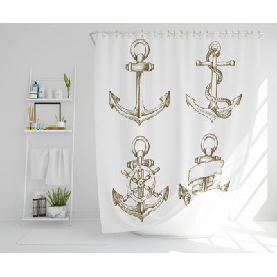 Bianca Polyester Shower Curtain Set