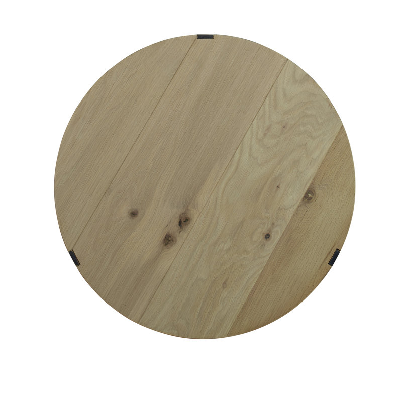 Open Sky Solid Wood End Table, Natural