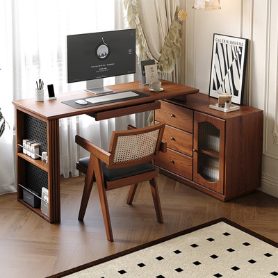 Bureau d'écriture en bois massif 47,24 "
