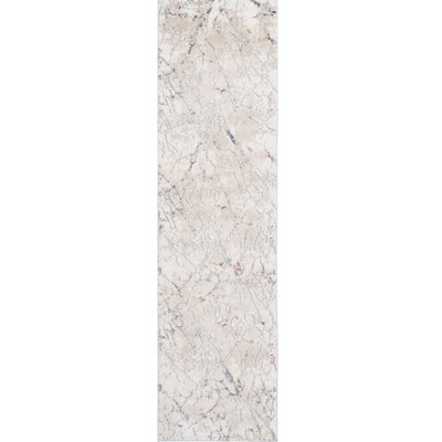 Non-Shedding Stain Area Rug 2X8 - For Bedroom, Living Room, Dining Study, Weave Pattern , Home Office, Slip Backing