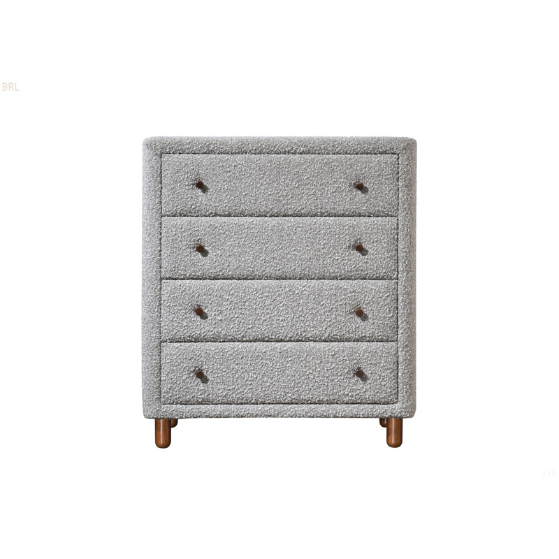 Cleo Gray Boucle Chest