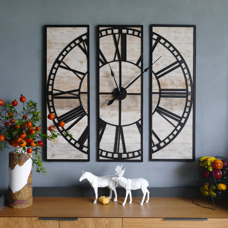 Promontory Metal Wall Clock