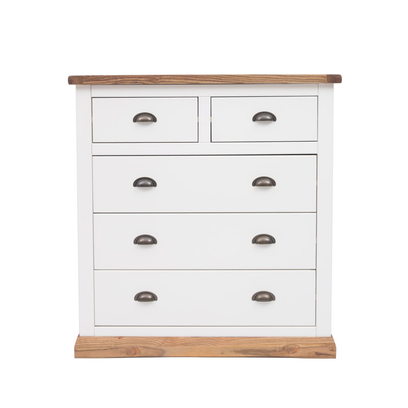 Waller 90cm W 5 - Drawer Chest of Drawers