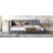 Upholstered Daybed/Sofa Bed Frame-Gray, Velvet-1550918067