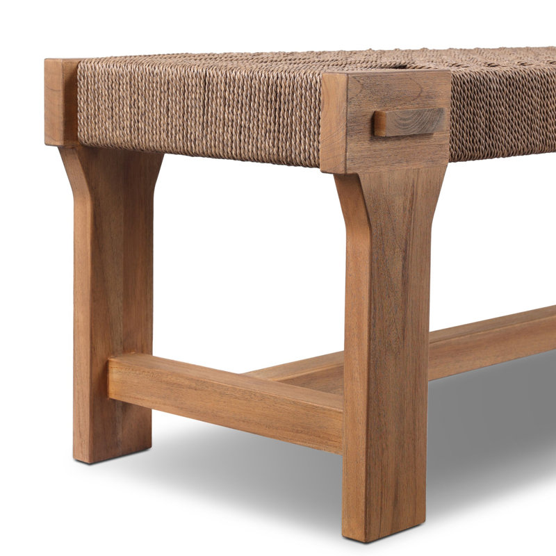 MOXIE Outdoor Teak Dining Bench