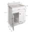 Meuble-lavabo de 25 po avec plateau, prêt à assembler, Sherwin Williams - Design House, 584722-1263248343-1263248342