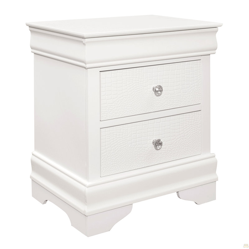 Table de chevet 1Pc de 3 tiroirs