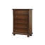Commode 5 tiroirs pour chambre Meade