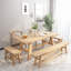 Nouvelle table de salle à manger en bois massif de style chinois-1335908598