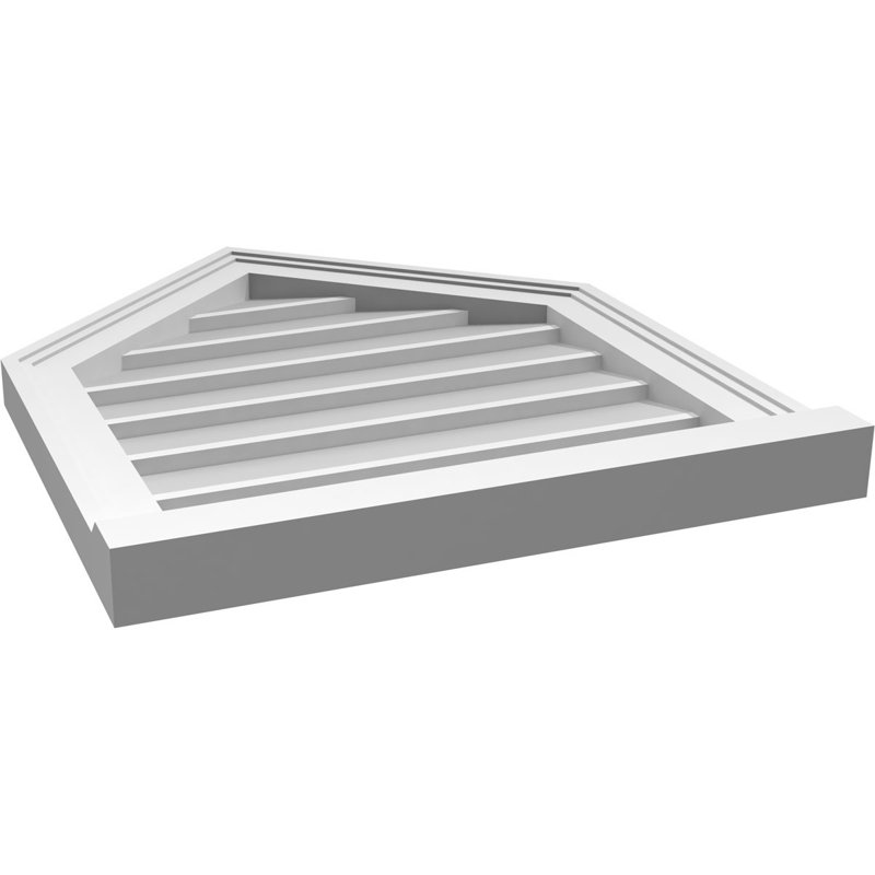 Ventilateur à pignon en uréthane non-fonctionnel Signature, H 24 po x l 20 po x P 2 po, 11/12