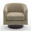 Bennett 72.1Cm Wide Swivel Barrel Chair-2046669572