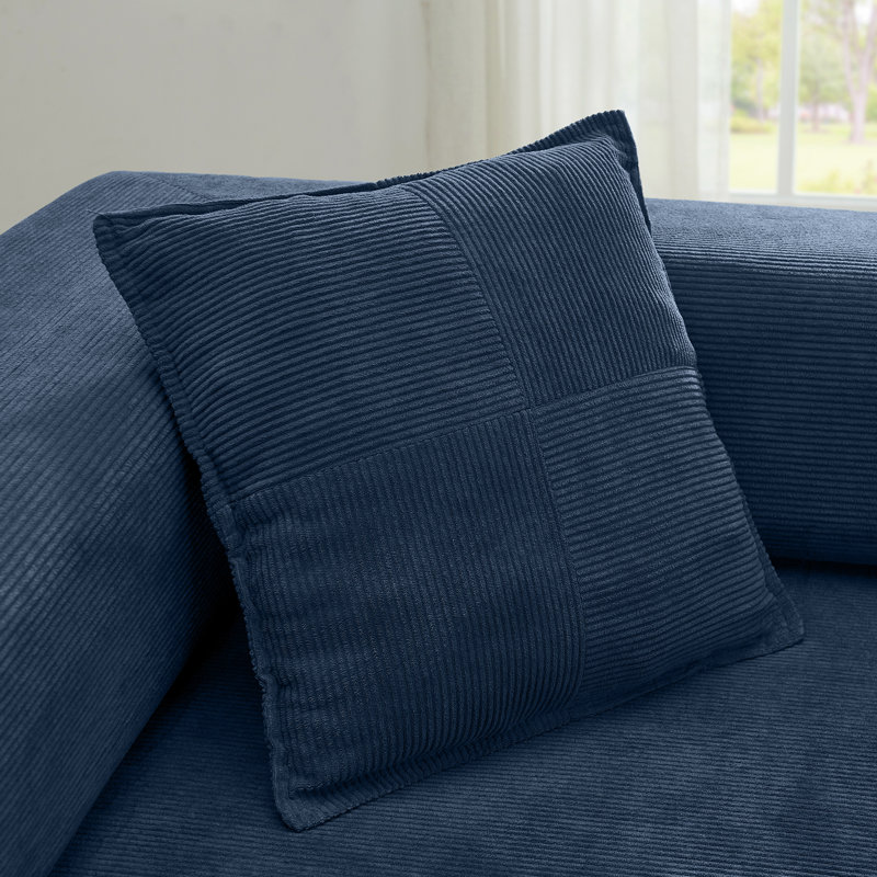 Canapé modulaire Corduroy, Blue