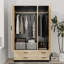 Retonia Manufactured Wood Wardrobe-453577598