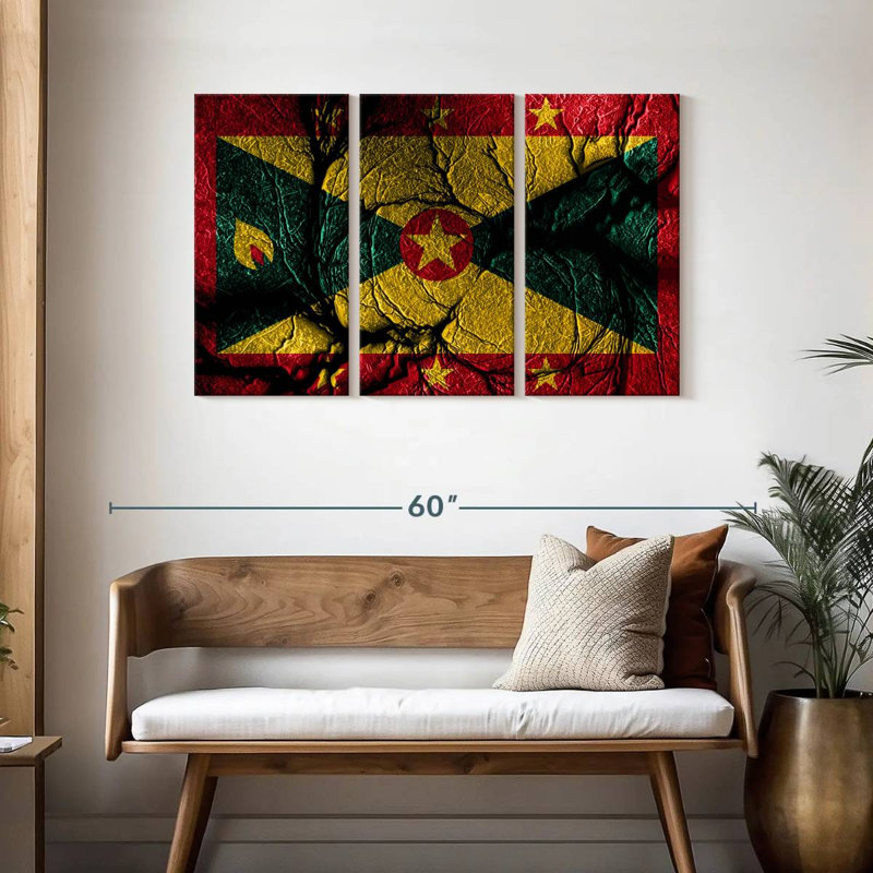 Borges Grenada Flag, 28" H x 45" W