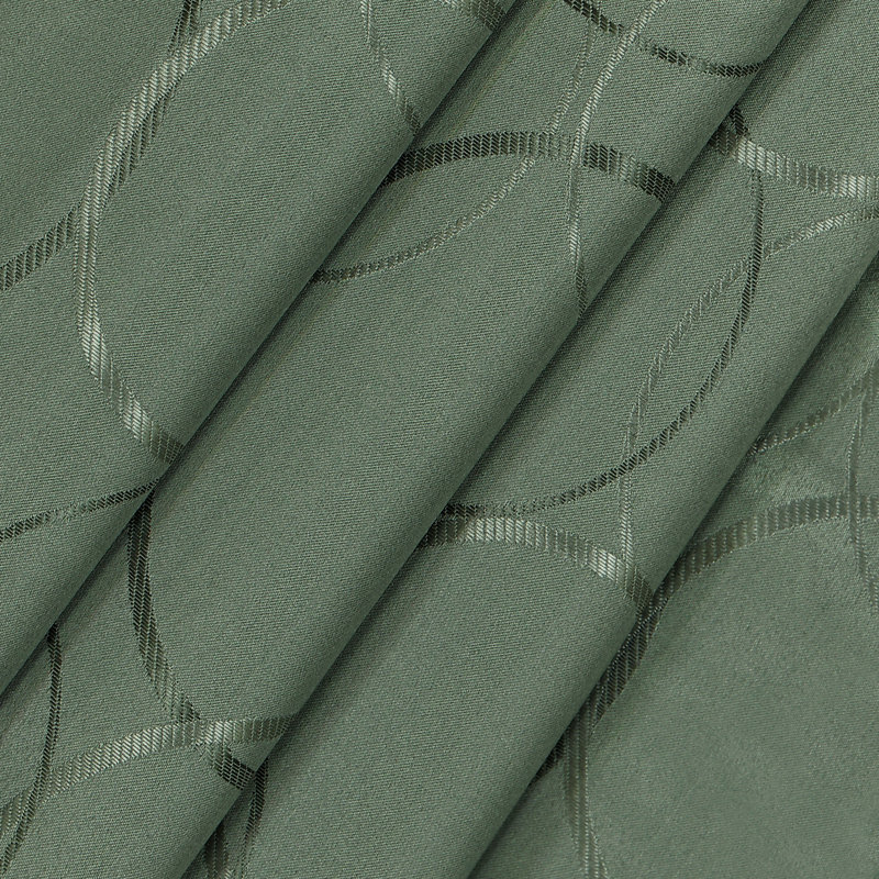 Sage Green Blackout Grommet Top Polyester Drapes
