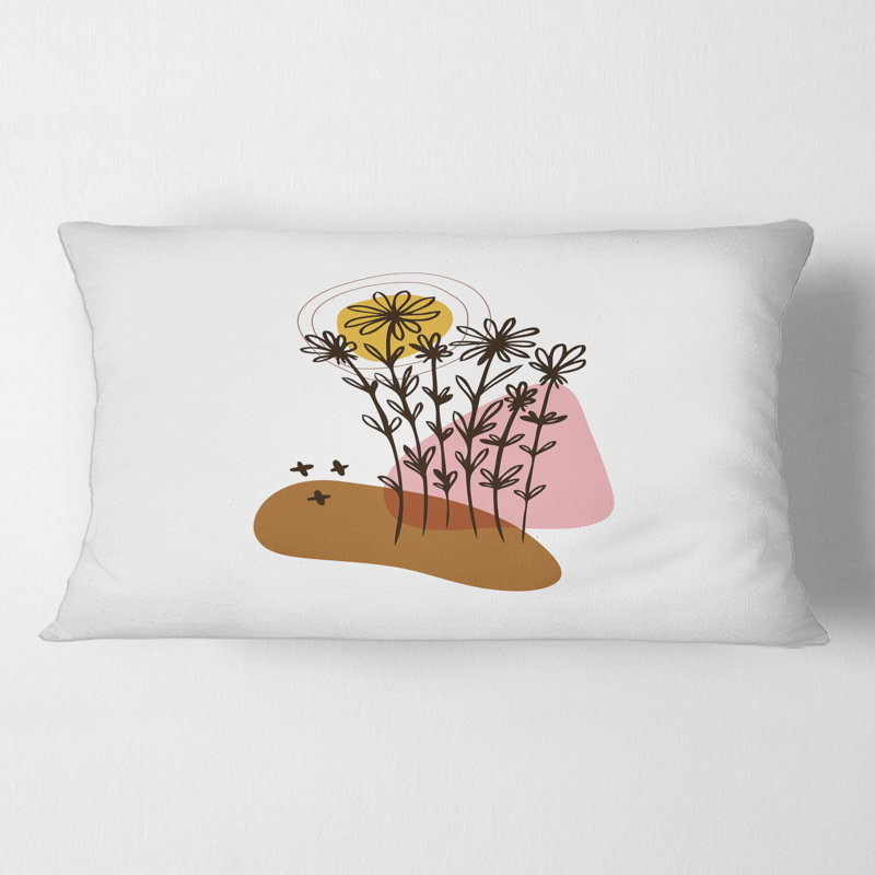 Abstract Throw Pillow