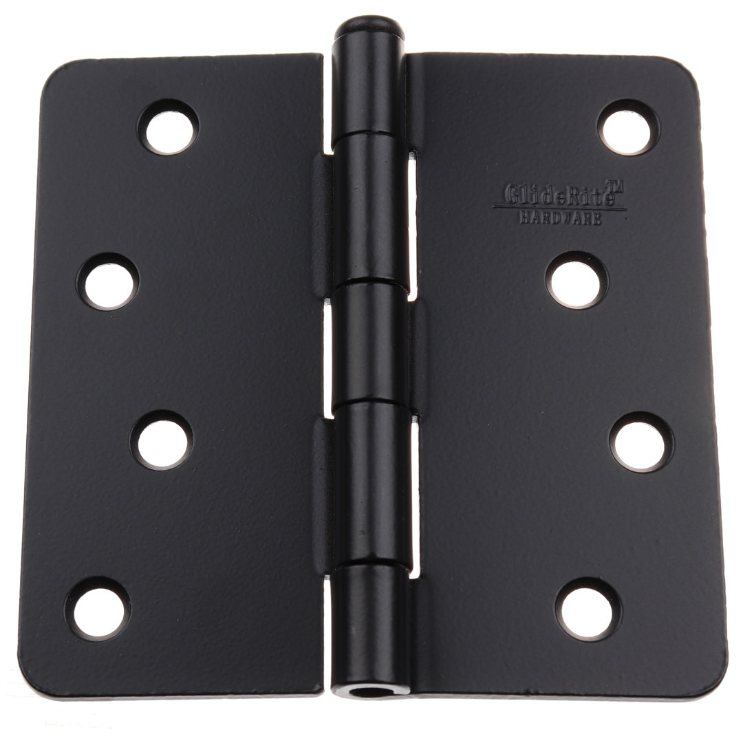 4" H x 4" W Removable Pin 12 Door Hinges (Set of 12) GlideRite Hardware 