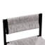 Upholstered Chenille Counter Stool