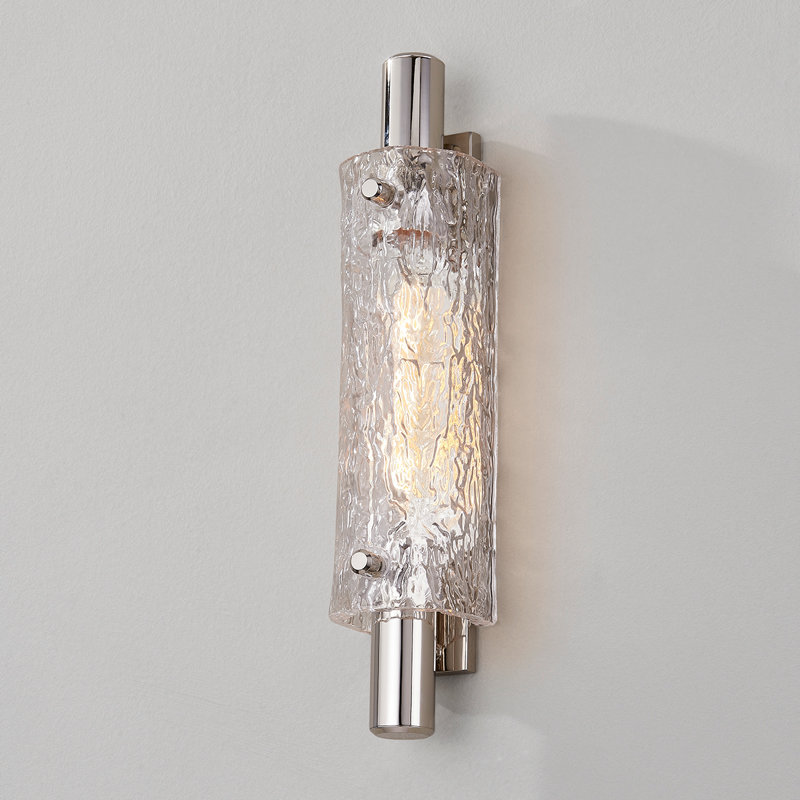 HARWICH 1 LIGHT WALL SCONCE, Polished Nickel