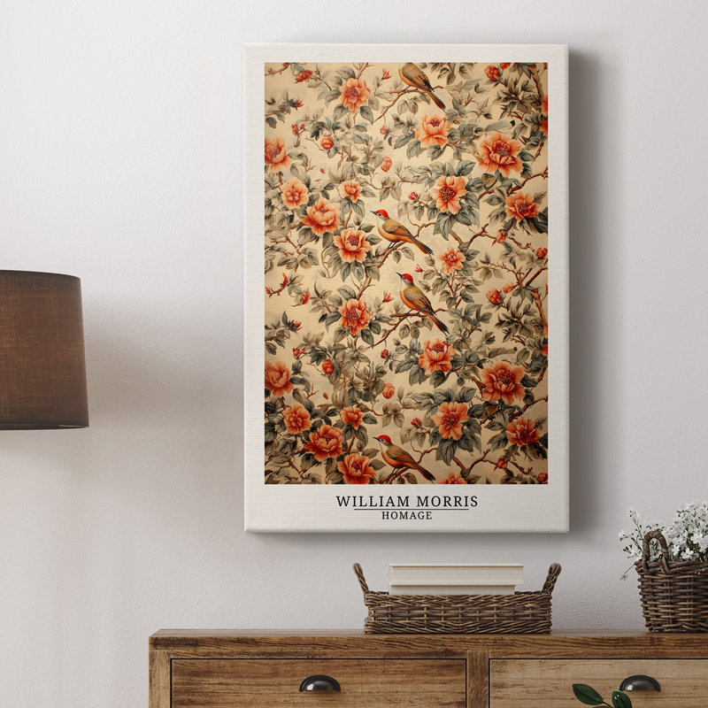 Wm Morris Series CLxx - galerie Cavas, H 12 po x l 8 po