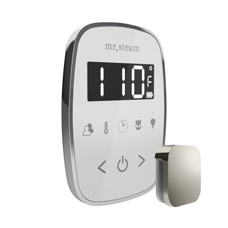 Régulateur de douche à vapeur TempoFlex, Chrome poli