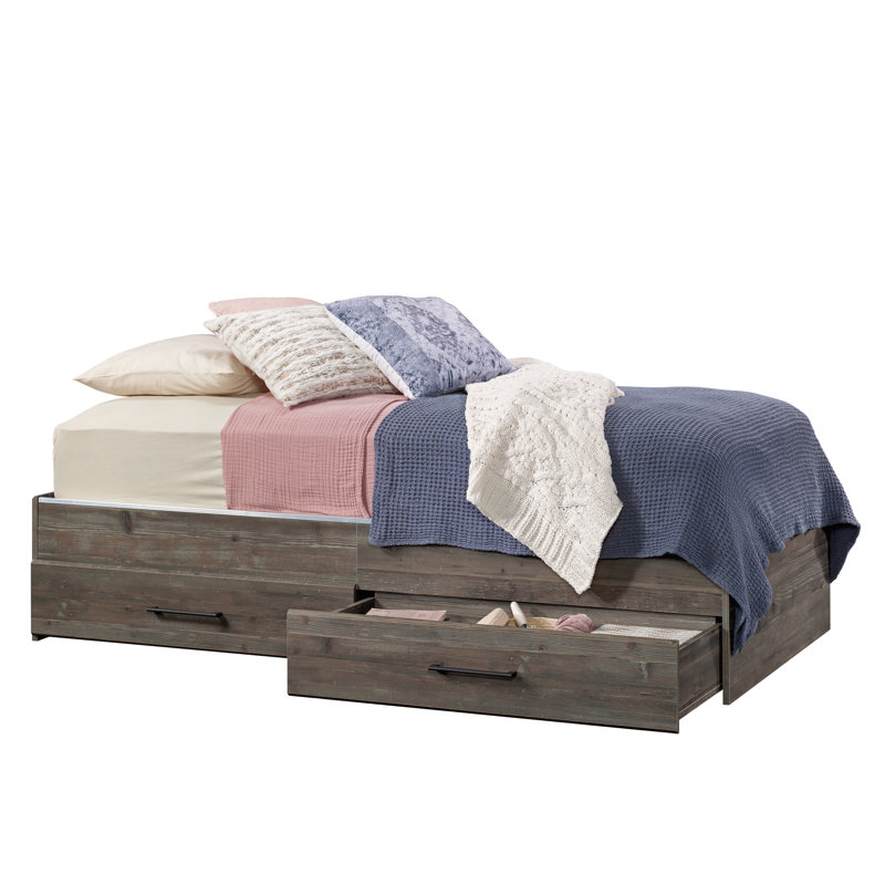 Colleyville Kids Twin with Drawers, Pebble Pine