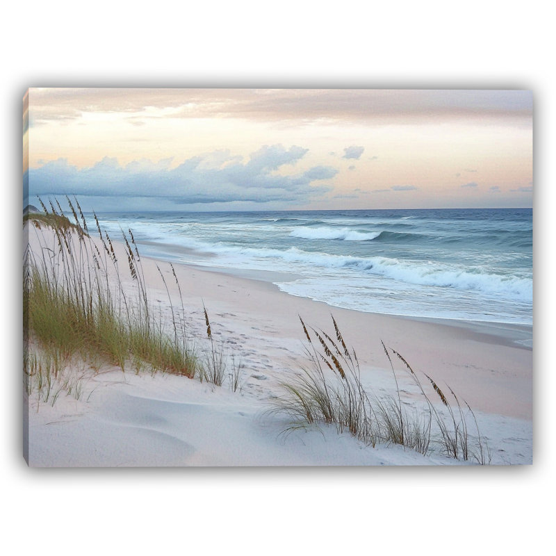 Coastal Stillness - Art mural sur toile tendue, H 36 po x l 48 po