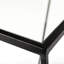 Tables gigognes en verre