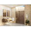 Equinox 56 - 60 in. x 78 in. Fully Frameless Tinted Sliding Shower Door-1412676324