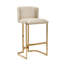 Banks Upholstered Stool with Metal Frame-70046047-70046049-72862920