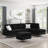 Right-Facing Chaise,L Shape Modular Sectional Sofa, Compressed Sectional Sofa Modern Minimalist Style Corduroy Couch,Unfold Into A Bed, Bedroom, Comfy Compressed Sofa-1718232749