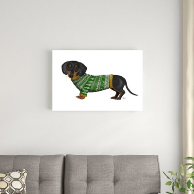 «Christmas Des» par Fab Funky - impression sur toile tendue