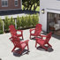 Set Of 4 Folding Adirondack Chair