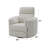 Beige Boucle Glider Recliner with Swivel-207690752
