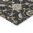Machine Washable Indoor/Outdoor Segin ACN1149 Black Rug-109514210