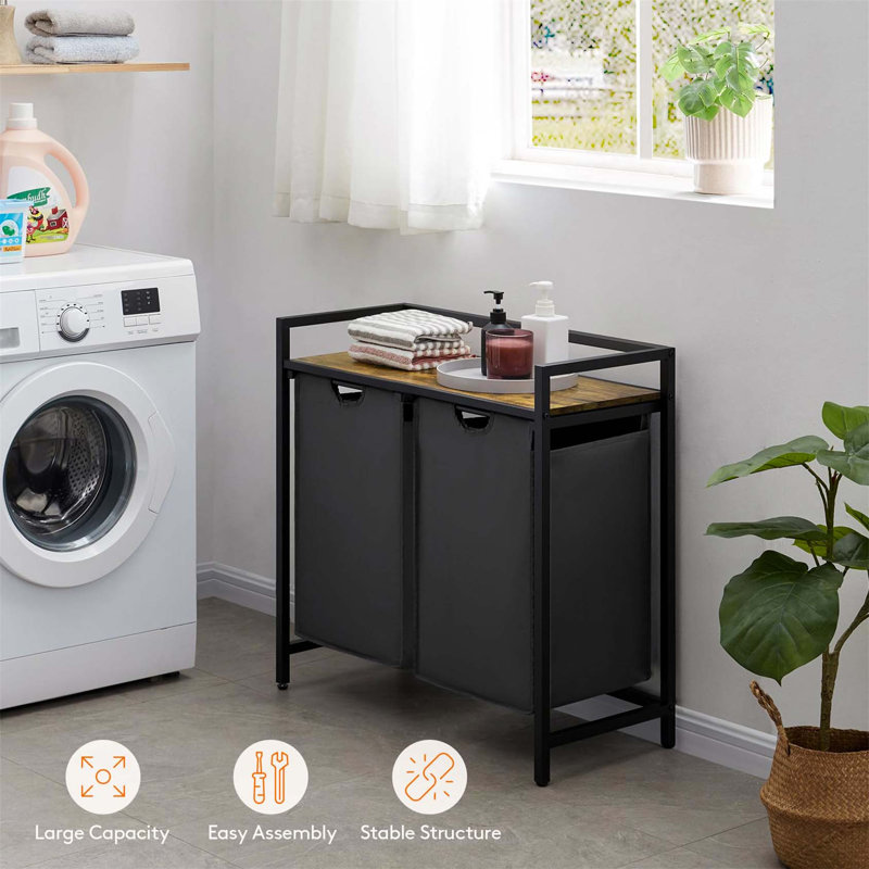 Bhargava Laundry Hamper with Handles