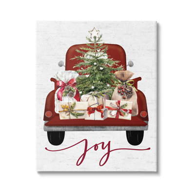 Art mural sur toile Joy Holiday