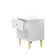 23.22''h Wooden Nightstand With One Drawer One Shelf
