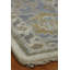 Hand Knotted Wool Ivory/Blue Area Rug-125942568-25110172
