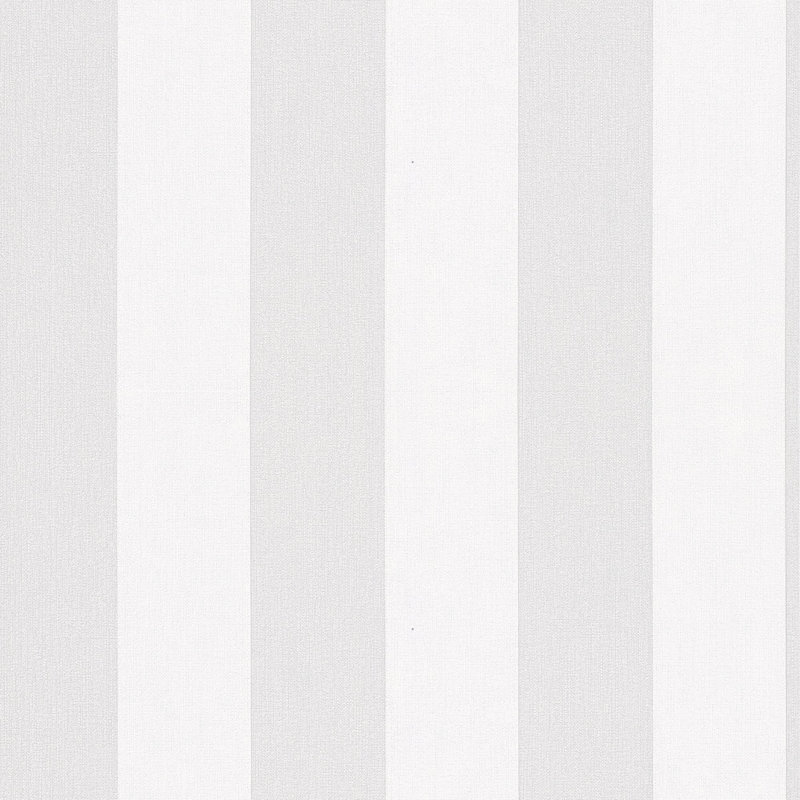 Ninti Industrial Effects Stripe Design Wallpaper Roll 10.05cm x 53cm, Silver