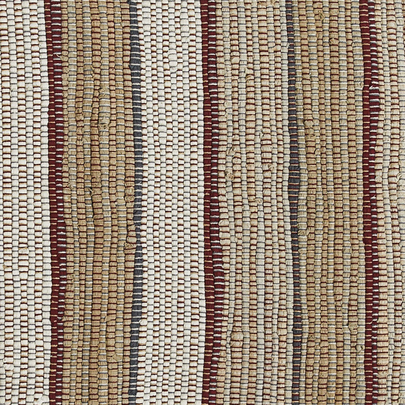 Bevans Cotton Striped Indoor Rug, Rectangle 2' x 3'