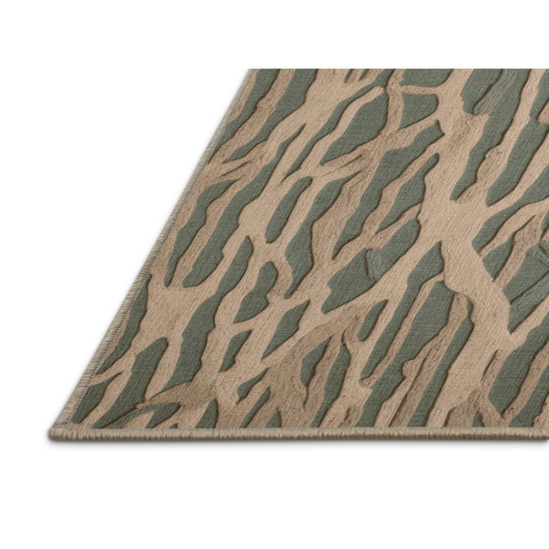  Tapis lavable de labyrinthe de mangrove, Round 4'