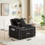 3-in-1 Convertible Sofa Bed Sleeper Chair with Adjustable Backrest, USB Charging & Cup Holder for Small Spaces-302875311
